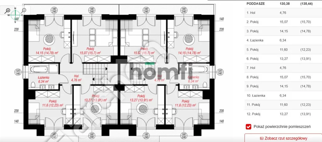 Dom 180,00 m², oferta nr , 6208/2089/ODS, Majdy, Olgierda