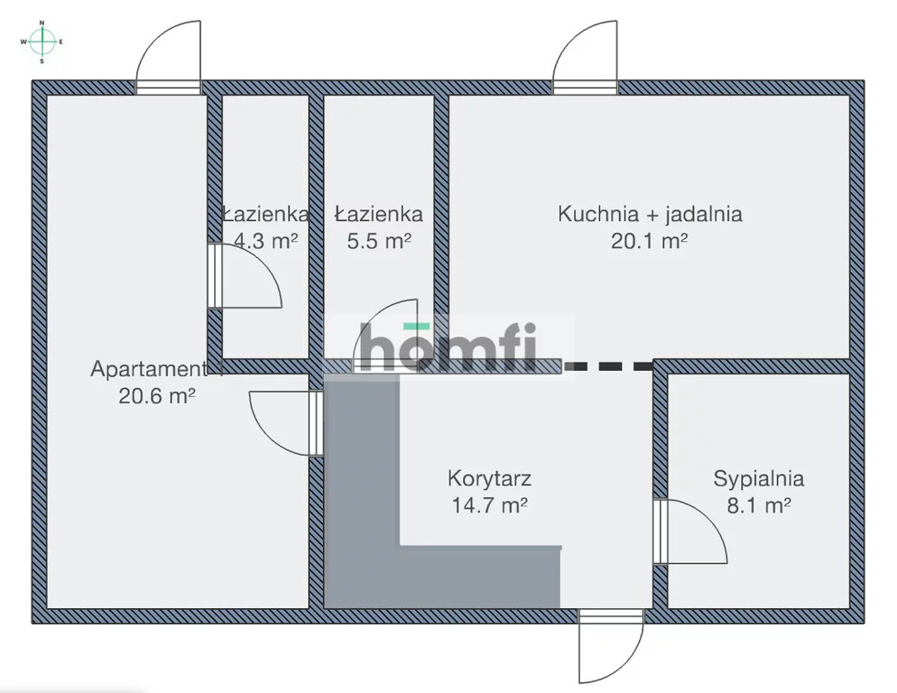 Dom 155,00 m², oferta nr , 6122/2089/ODS, Harsz
