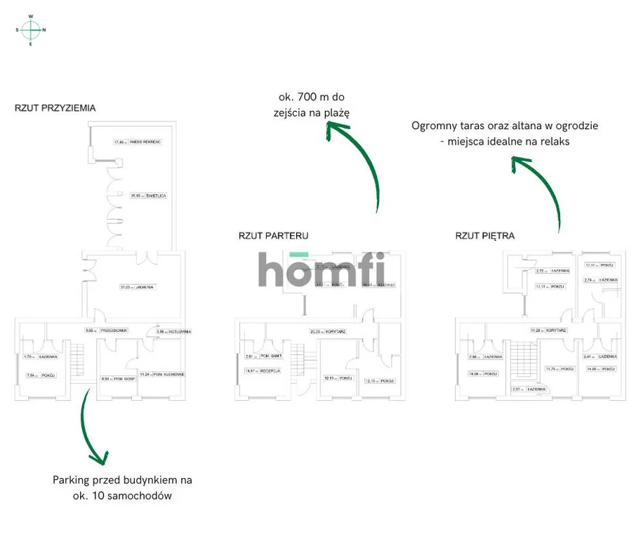 Dom 390,00 m², oferta nr , 6562/2089/ODS, Jastrzębia Góra