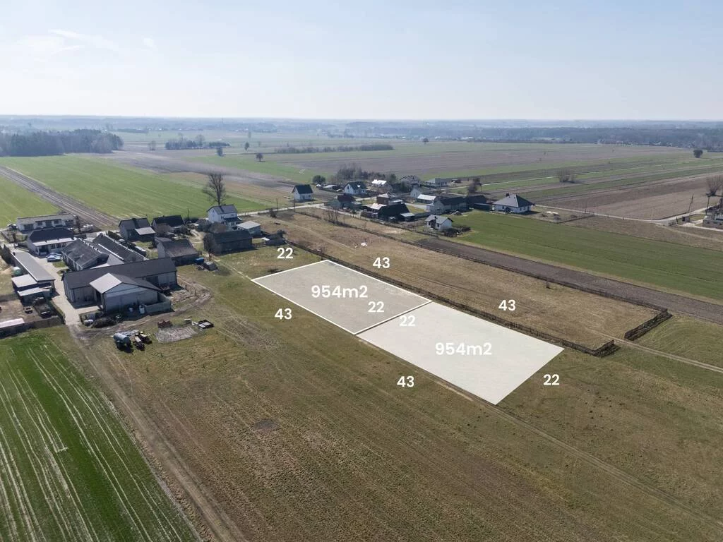 Działka 954,00 m², oferta nr , 2485/2089/OGS, Jedlnia-Letnisko, Bracka