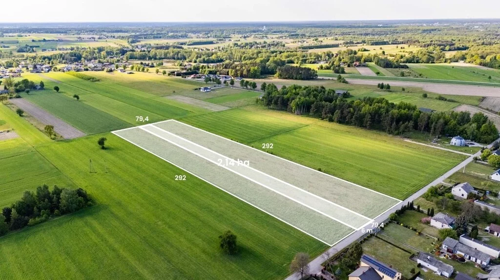 Działka 21 400,00 m², oferta nr , 2526/2089/OGS, Czarna Kolonia