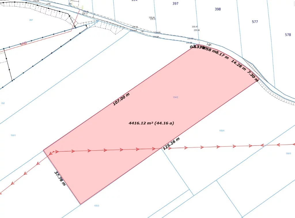 Działka 4 439,00 m², oferta nr , 2379/2089/OGS, Kraków, Wzgórza Krzesławickie, Wadów, Glinik