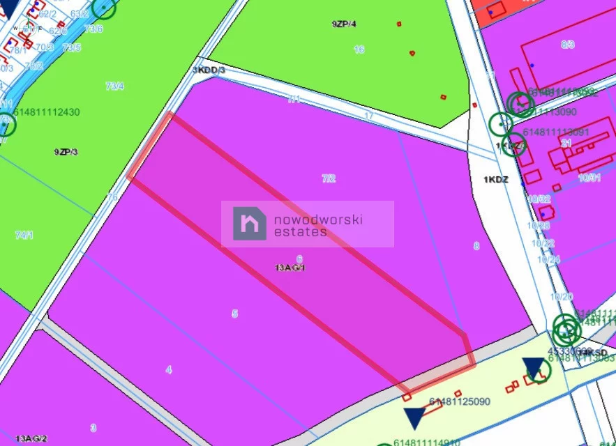 Działka 18 336,39 m², oferta nr , 1320/2089/OGS, Wrocław, Muchobór Wielki, Ibn Siny Awicenny