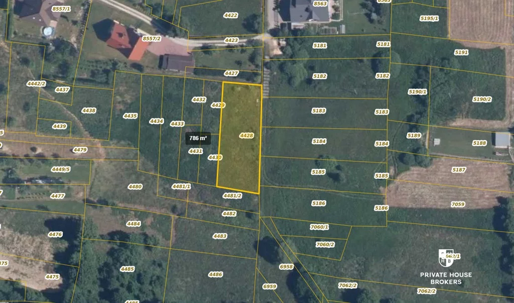 Działka 786,00 m², oferta nr , 2535/2089/OGS, Krzczonów