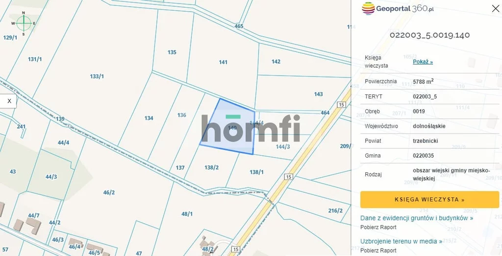Działka 14 900,00 m², oferta nr , 2250/2089/OGS, Kuźniczysko