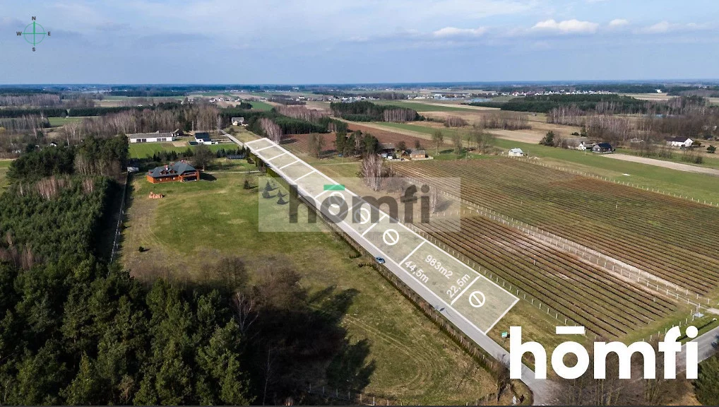 Działka 983,00 m², oferta nr , 2032/2089/OGS, Ludwików