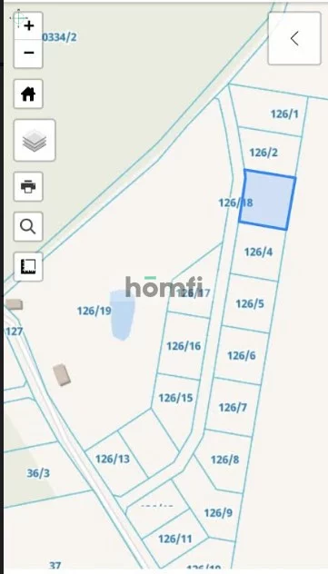 Działka 1 645,00 m², oferta nr , 1642/2089/OGS, Mieściska