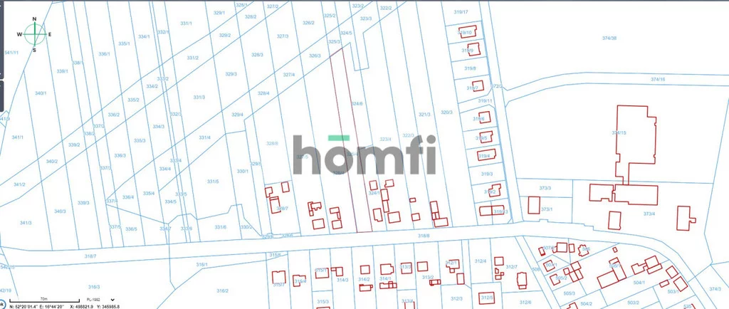 Działka 2 708,00 m², oferta nr , 2312/2089/OGS, Chomęcice, Poznańska