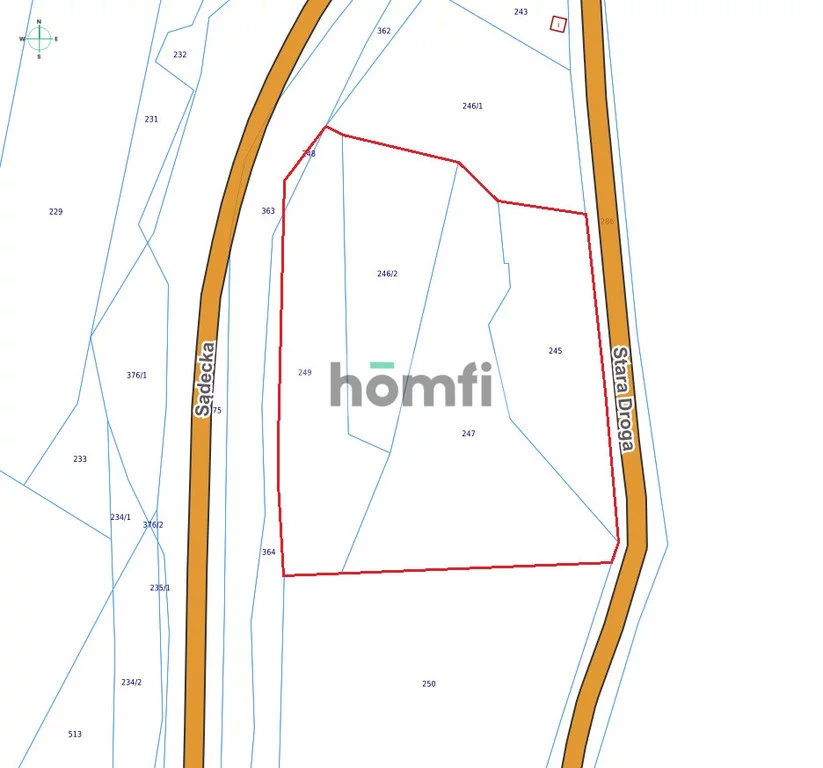 Działka 11 622,00 m², oferta nr , 1786/2089/OGS, Krynica-Zdrój, Sądecka