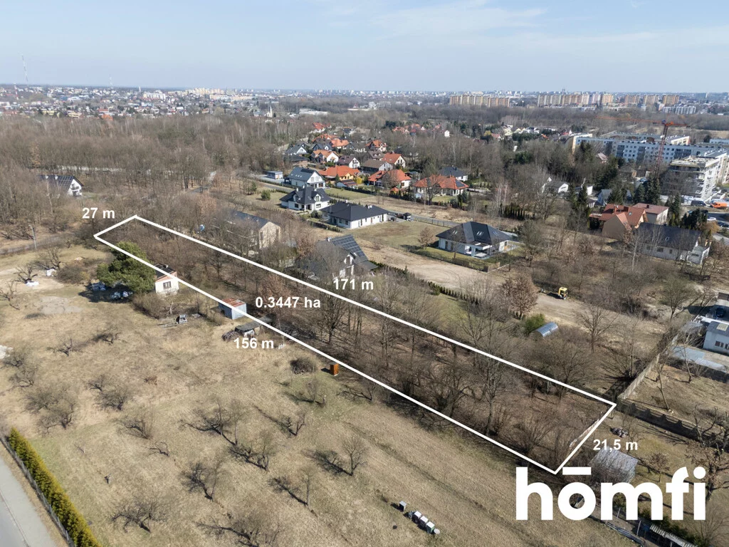 Działka 3 461,00 m², oferta nr , 2452/2089/OGS, Radom, Wośniki, Skrajna