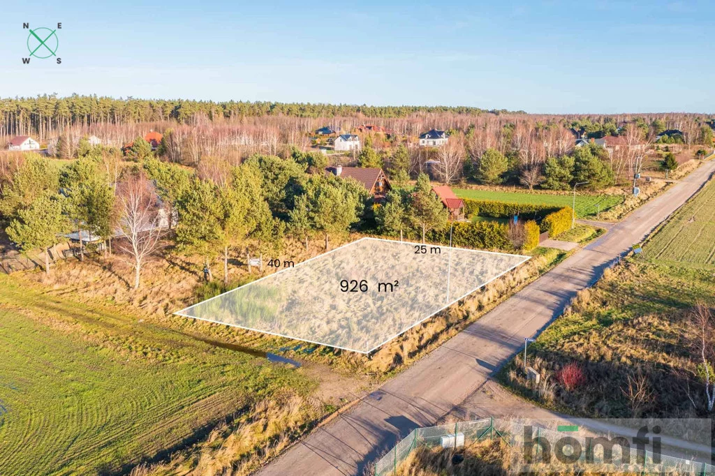 Działka 926,00 m², oferta nr , 2371/2089/OGS, Mieroszyno, Sosnowa