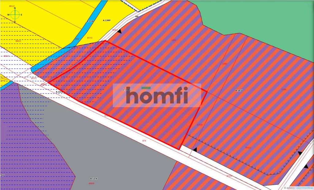 Działka 48 443,00 m², oferta nr , 1612/2089/OGS, Żarów, Strefowa