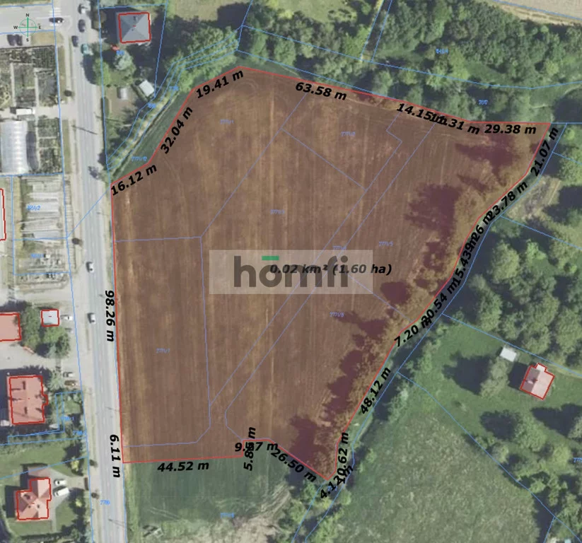 Działka 16 000,00 m², oferta nr , 2486/2089/OGS, Sędziszów Małopolski, Węglowskiego