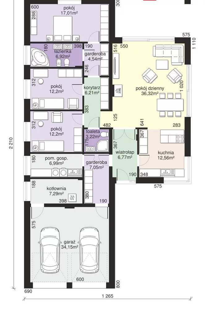 Działka 890,00 m², oferta nr , 2640/2089/OGS, Kraków, Nowa Huta, Mogiła, Zakarnie
