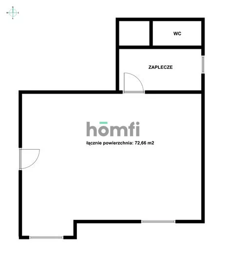 Lokal użytkowy 72,66 m², oferta nr , 2031/2089/OLS, Owińska, Bydgoska