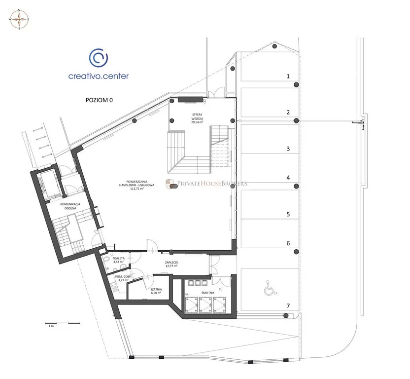Lokal użytkowy 467,57 m², oferta nr , 10025/2089/OLW, Kraków, Czyżyny, al. Jana Pawła II
