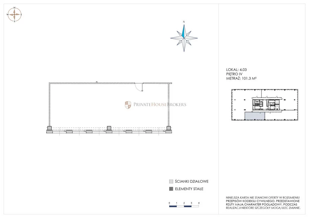 Biuro 77,00 m², oferta nr , 2037/2089/OLS, Kraków, Podgórze, Józefa Marcika