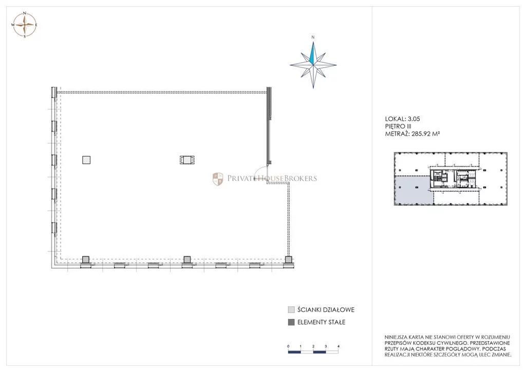 Biuro 285,92 m², oferta nr , 2049/2089/OLS, Kraków, Podgórze, Józefa Marcika