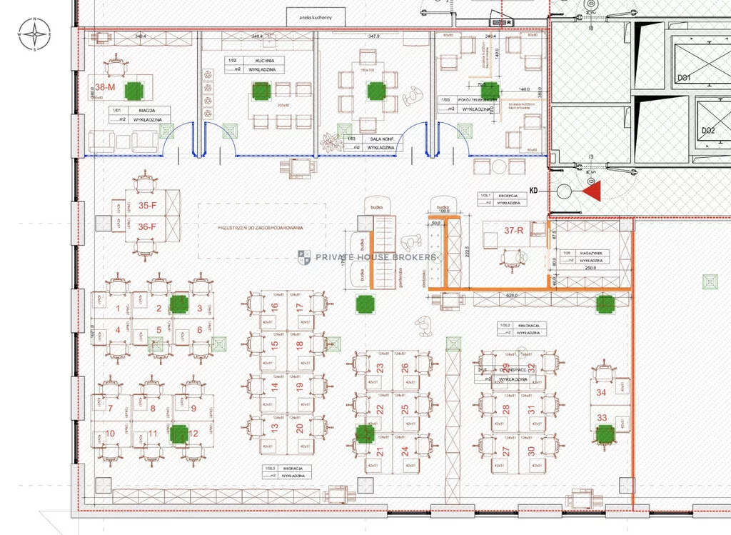 Lokal użytkowy 341,00 m², oferta nr , 10036/2089/OLW, Kraków, Czyżyny, Mieczysława Medweckiego