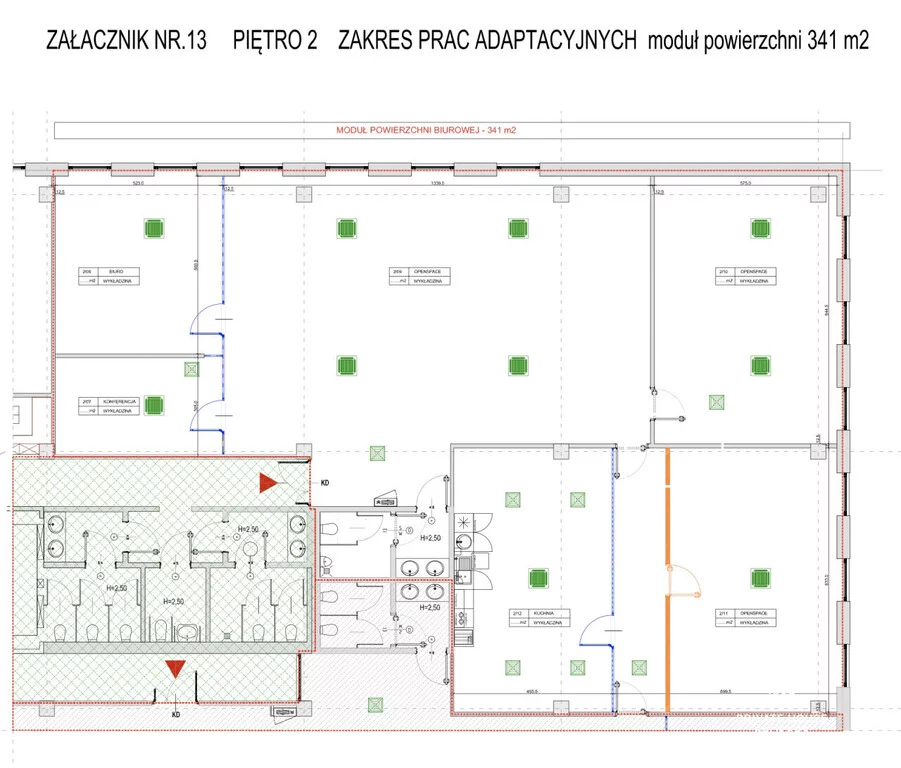 Lokal użytkowy 341,00 m², oferta nr , 10036/2089/OLW, Kraków, Czyżyny, Mieczysława Medweckiego
