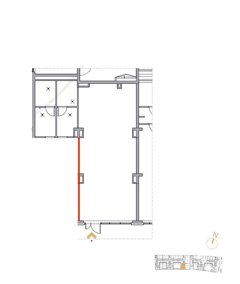 Lokal użytkowy 96,30 m², oferta nr , 10034/2089/OLW, Kraków, Podgórze, Nadwiślańska