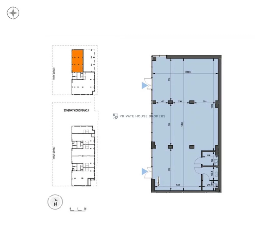 Lokal użytkowy 157,59 m², oferta nr , 2059/2089/OLS, Kraków, Mistrzejowice, Nowa Huta, Piasta Kołodzieja