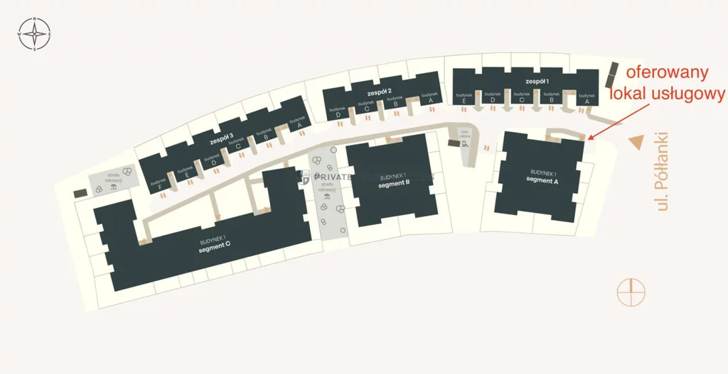 Lokal użytkowy 58,33 m², oferta nr , 10033/2089/OLW, Kraków, Podgórze, Rybitwy, Półłanki