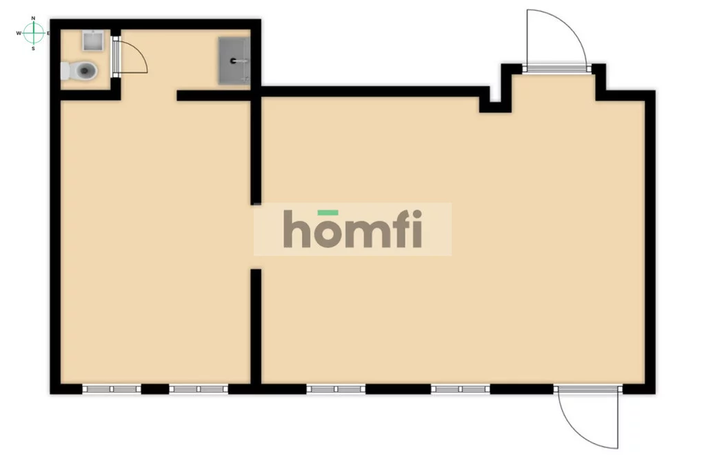 Lokal użytkowy 74,00 m², oferta nr , 9831/2089/OLW, Łódź, Śródmieście, Śródmieście, dr. Seweryna Sterlinga