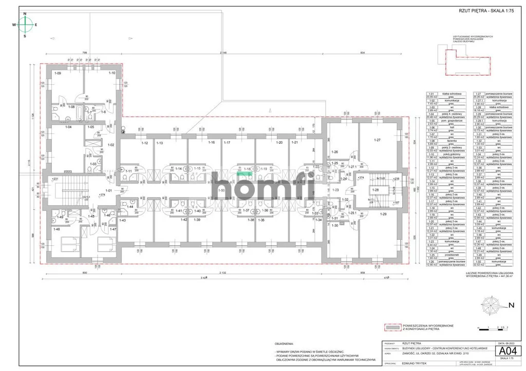 Lokal użytkowy 1 560,00 m², oferta nr , 281/2089/OOS, Zamość, Stefana Okrzei