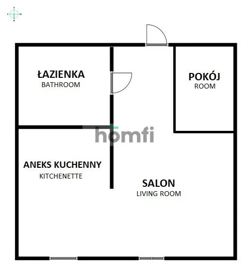 1 pokój, mieszkanie 38,50 m², piętro 2, oferta nr , 23271/2089/OMS, Gdańsk, Śródmieście, Angielska Grobla