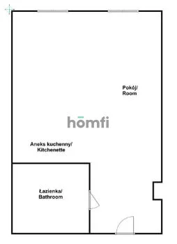 1 pokój, mieszkanie 31,00 m², piętro 2, oferta nr , 25136/2089/OMS, Zabrze, Centrum Południe, Centrum Południe, Franklina Roosevelta