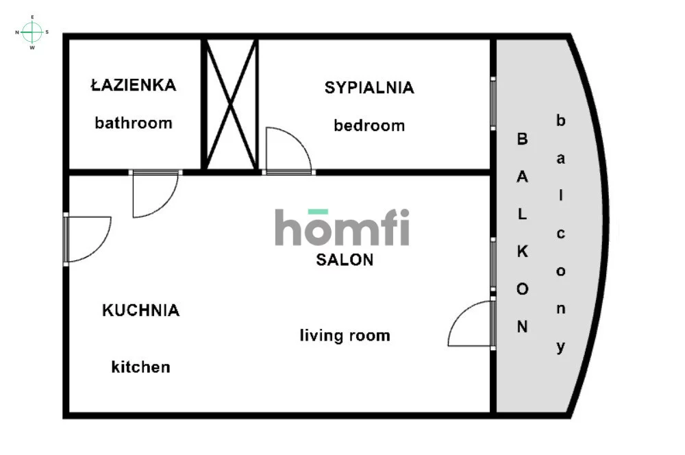 1 pokój, mieszkanie 33,87 m², parter, oferta nr , 25417/2089/OMS, Kraków, Prądnik Czerwony, Mariana Słoneckiego