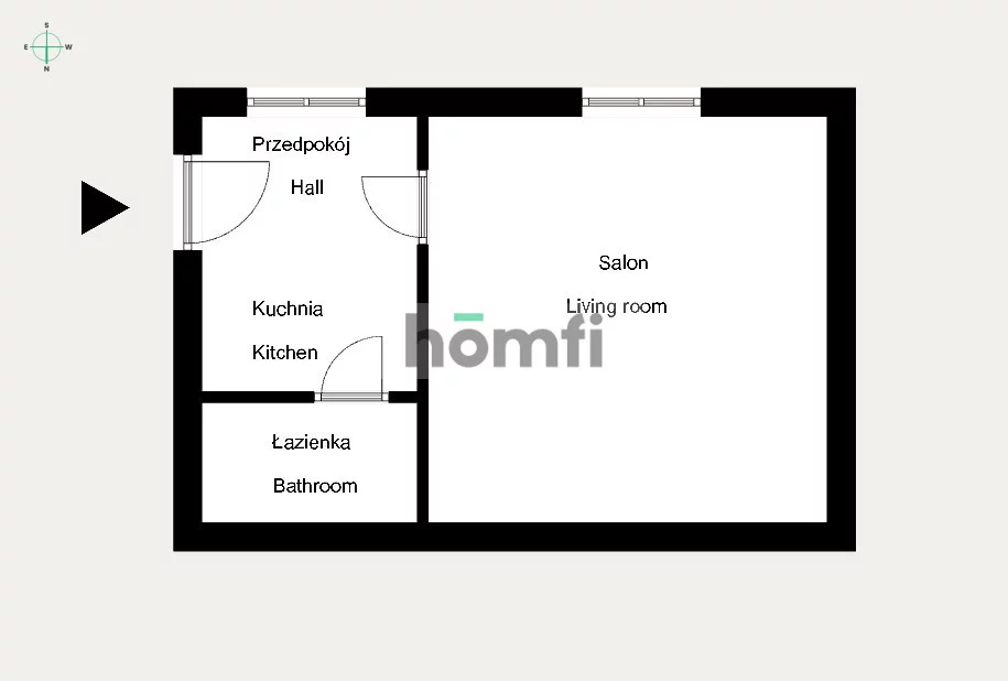 1 pokój, mieszkanie 26,00 m², parter, oferta nr , 24581/2089/OMS, Chełmża, ks. Piotra Skargi