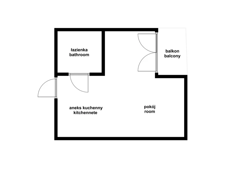 1 pokój, mieszkanie 30,24 m², piętro 3, oferta nr , 52663/2089/OMW, Wrocław, Stare Miasto, Braniborska