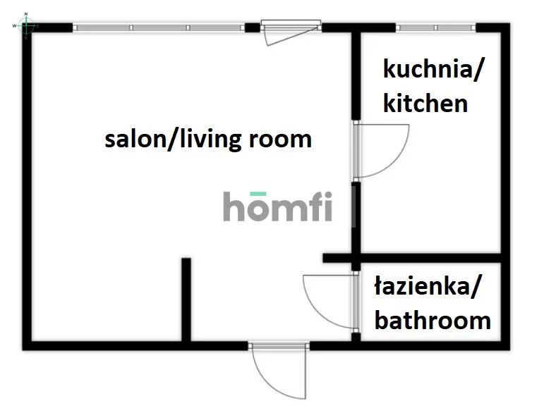 1 pokój, mieszkanie 30,90 m², piętro 4, oferta nr , 52147/2089/OMW, Gdańsk, Żabianka-Wejhera-Jelitkowo-Tysiąclecia, Żabianka, Gospody