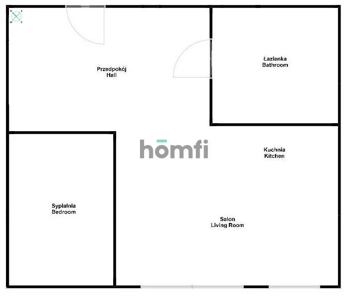 1 pokój, mieszkanie 34,00 m², piętro 1, oferta nr , 52540/2089/OMW, Kraków, Podgórze, Jana Zamoyskiego