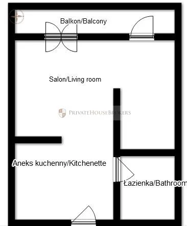 1 pokój, mieszkanie 31,00 m², piętro 6, oferta nr , 31092/2089/OMW, Kraków, Prądnik Biały, Józefa Grzesiaka "Czarnego"
