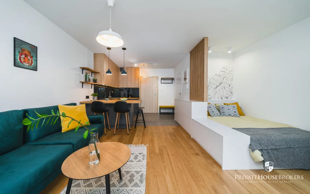1 pokój, mieszkanie 30,00 m², piętro 2, oferta nr , 52742/2089/OMW, Kraków, Podgórze, Kącik