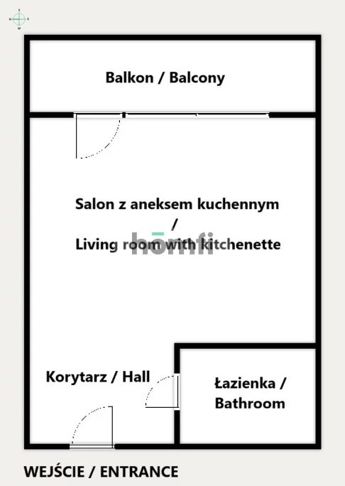 1 pokój, mieszkanie 25,58 m², piętro 3, oferta nr , 53082/2089/OMW, Kraków, Prądnik Czerwony, Lublańska