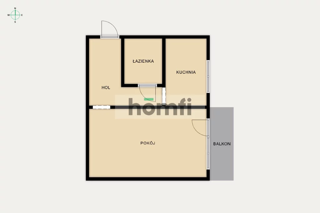 1 pokój, mieszkanie 41,70 m², piętro 3, oferta nr , 52553/2089/OMW, Łódź, Widzew, Widzew, Przędzalniana