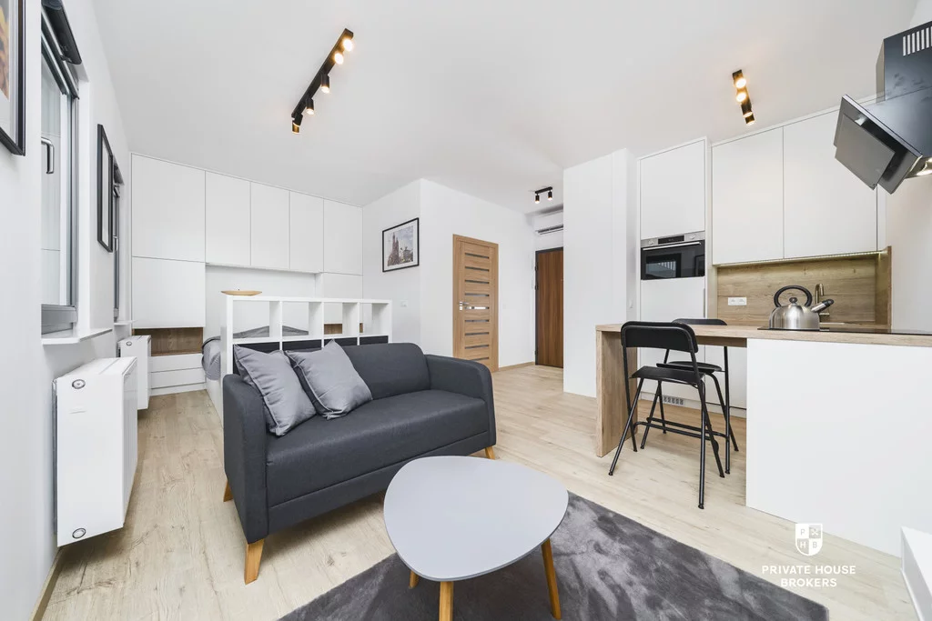 Mieszkanie jednopokojowe 27,50 m², Kraków, Stare Miasto, Smoleńsk, Wynajem