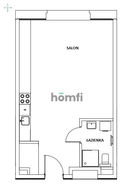 1 pokój, mieszkanie 40,50 m², piętro 4, oferta nr , 52377/2089/OMW, Kraków, Stare Miasto, Stare Miasto, Smoleńsk