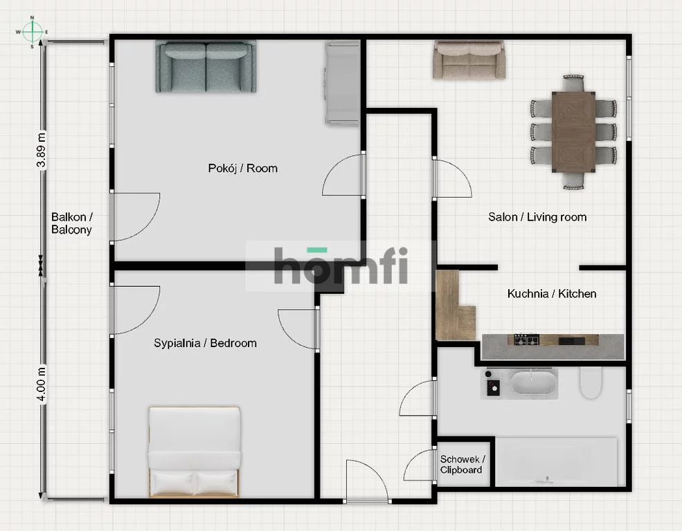 1 pokój, mieszkanie 75,00 m², piętro 1, oferta nr , 53413/2089/OMW, Preczów, Wiejska