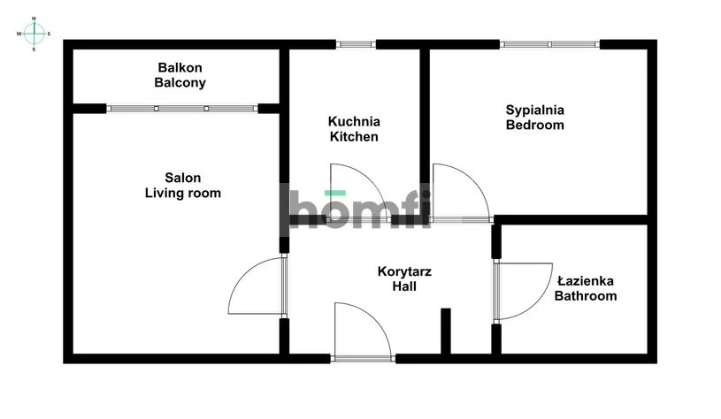 2 pokoje, mieszkanie 48,00 m², piętro 13, oferta nr , 25041/2089/OMS, Poznań, Rataje, Rataje, os. Armii Krajowej