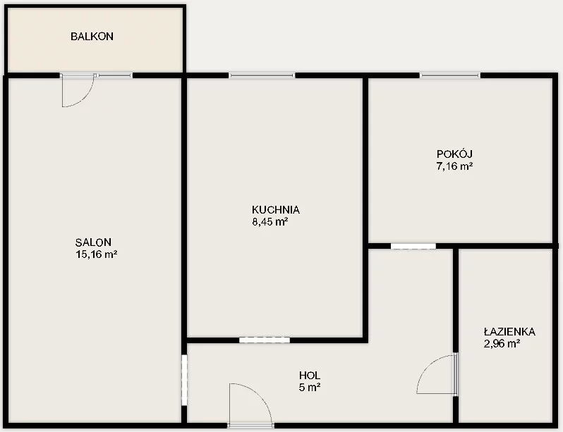 2 pokoje, mieszkanie 37,60 m², piętro 3, oferta nr , 25112/2089/OMS, Mielec, Biernackiego