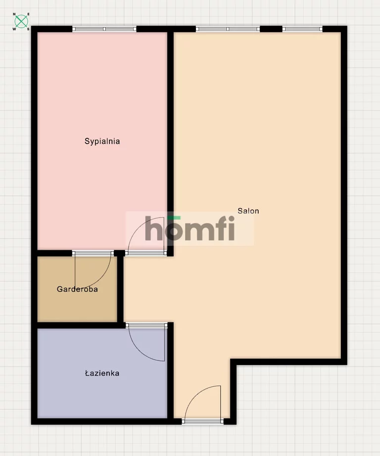 2 pokoje, mieszkanie 63,34 m², piętro 1, oferta nr , 24620/2089/OMS, Wrocław, Biskupin-Sępolno-Dąbie-Bartoszowice, Śródmieście, Bolesława Prusa