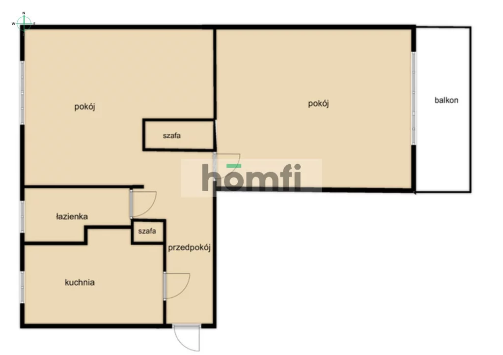 2 pokoje, mieszkanie 54,90 m², parter, oferta nr , 23432/2089/OMS, Lublin, Wieniawa, Wieniawa, Czwartaków