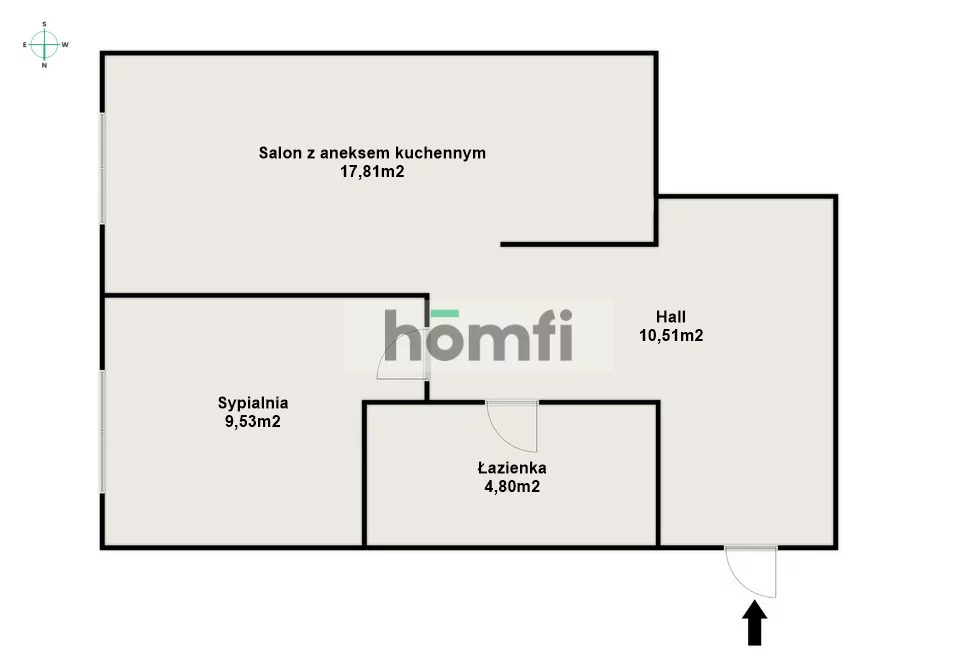 2 pokoje, mieszkanie 42,65 m², piętro 5, oferta nr , 25402/2089/OMS, Rzeszów, Drabinianka, Eugeniusza Kwiatkowskiego