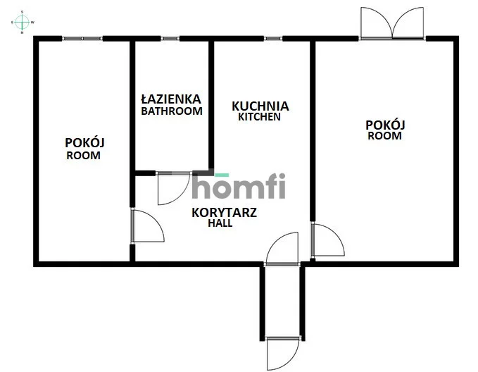 2 pokoje, mieszkanie 60,81 m², piętro 6, oferta nr , 23613/2089/OMS, Gdańsk, Brętowo, Niedźwiednik, Góralska