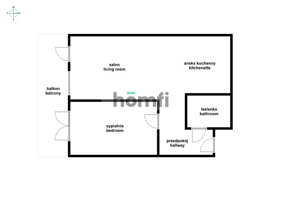 2 pokoje, apartament 50,62 m², piętro 3, oferta nr , 25164/2089/OMS, Wrocław, Krzyki-Partynice, Krzyki, Gwiaździsta